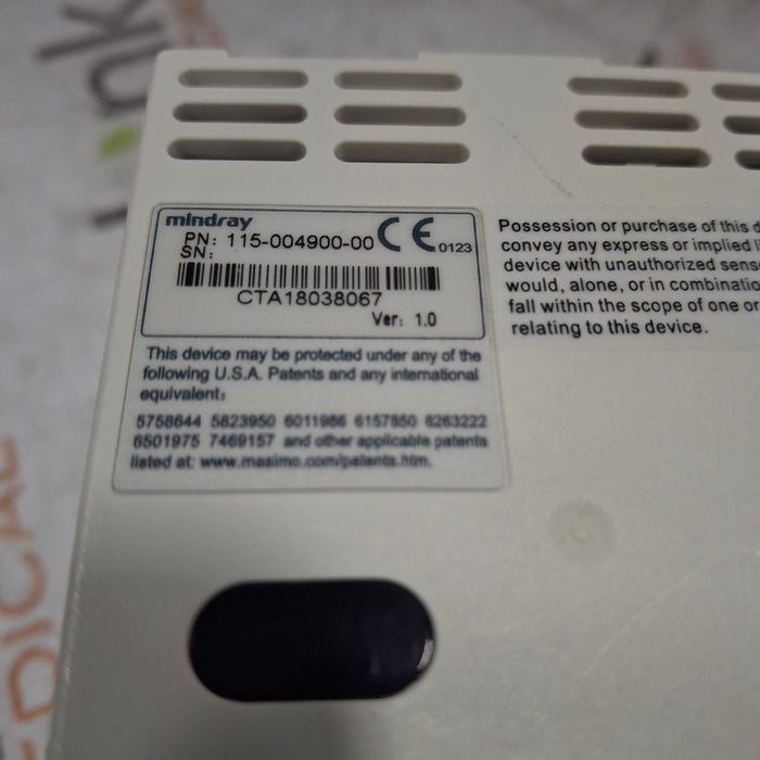 Mindray Mindray MPM w/Masimo Module for DPM6/7 Patient Monitors reLink Medical