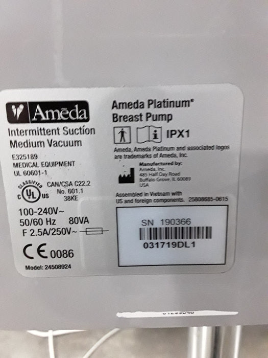Ameda Ameda Platinum Breast Pump Temperature Control Units reLink Medical