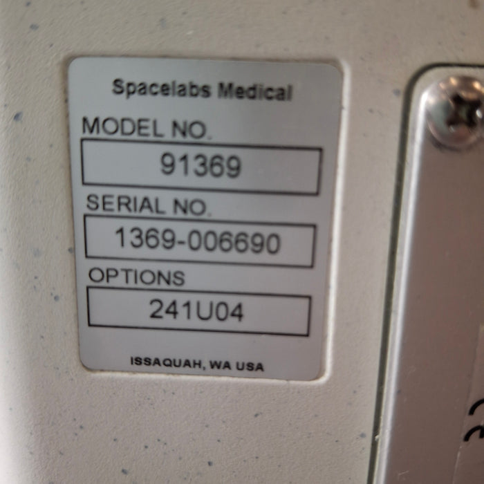 Spacelabs Healthcare Ultraview SL 91369 Monitor