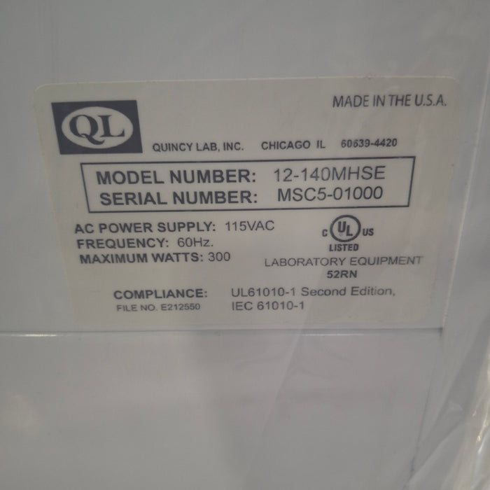 Quincy Labs Medline 12-140MHSE Intelligent Warmer