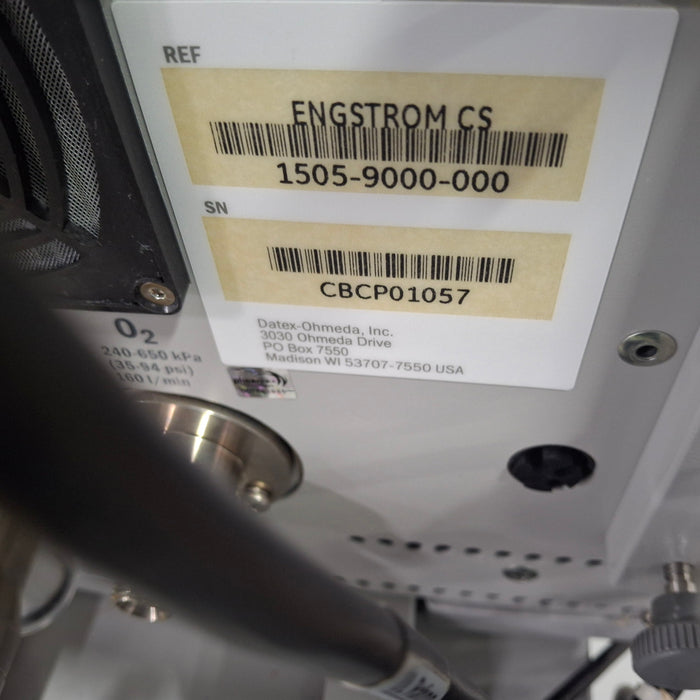 GE Healthcare GE Healthcare Engstrom Carestation Ventilator Respiratory reLink Medical