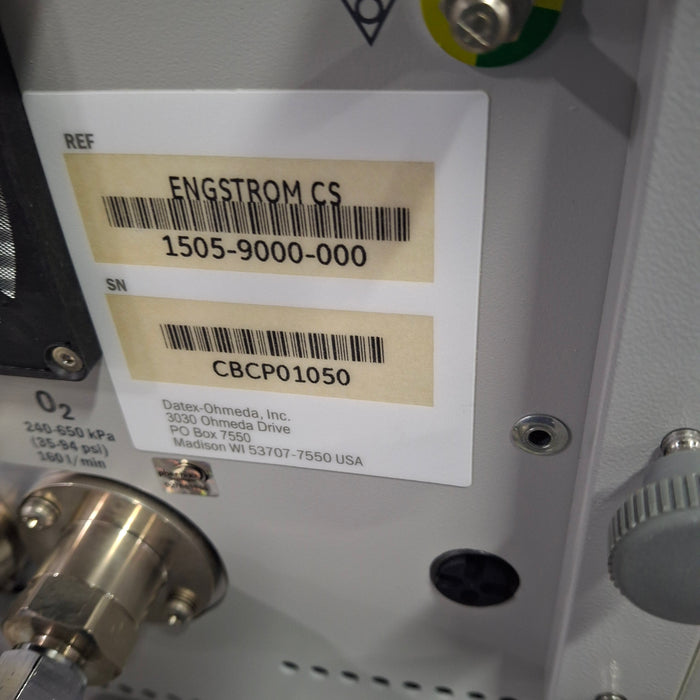 GE Healthcare GE Healthcare Engstrom Carestation Ventilator Respiratory reLink Medical