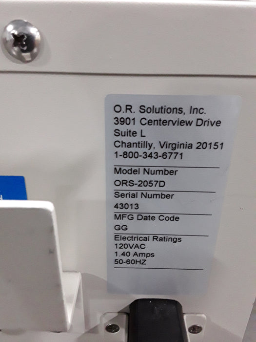 OR Solutions OR Solutions ORS 2057D Solution Warmer Surgical Equipment reLink Medical