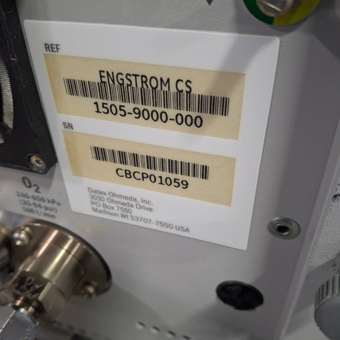 GE Healthcare GE Healthcare Engstrom Carestation Ventilator Respiratory reLink Medical