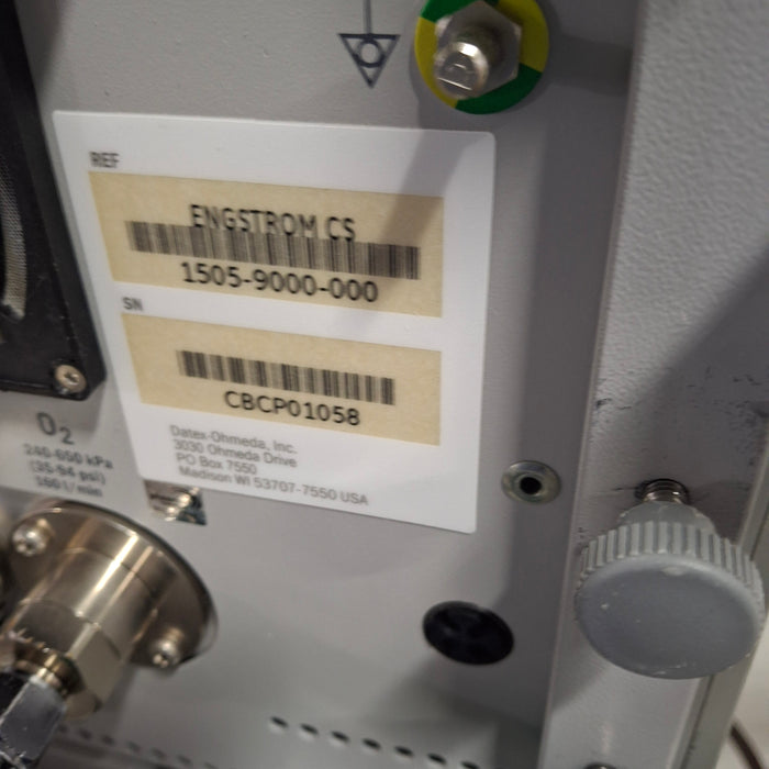 GE Healthcare Engstrom Carestation Ventilator