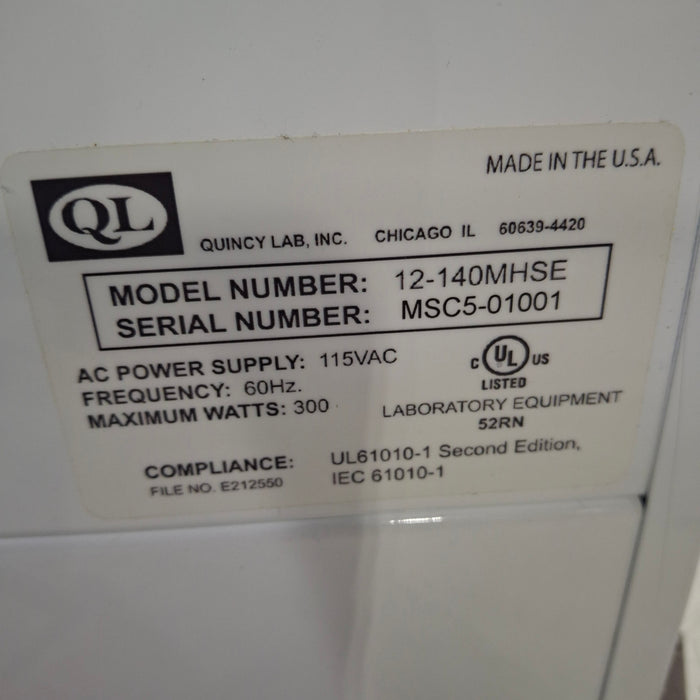 Quincy Labs Quincy Labs Medline 12-140MHSE Intelligent Warmer Research Lab reLink Medical