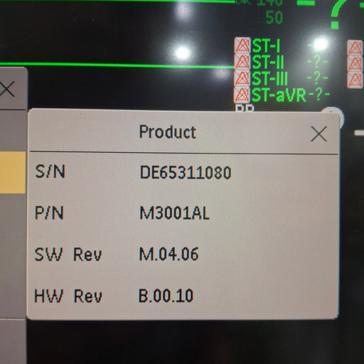 Philips Philips M3001AL-A05C06 Masimo Rainbow SpO2, NIBP, ECG, Temp, IBP MMS Module Patient Monitors reLink Medical