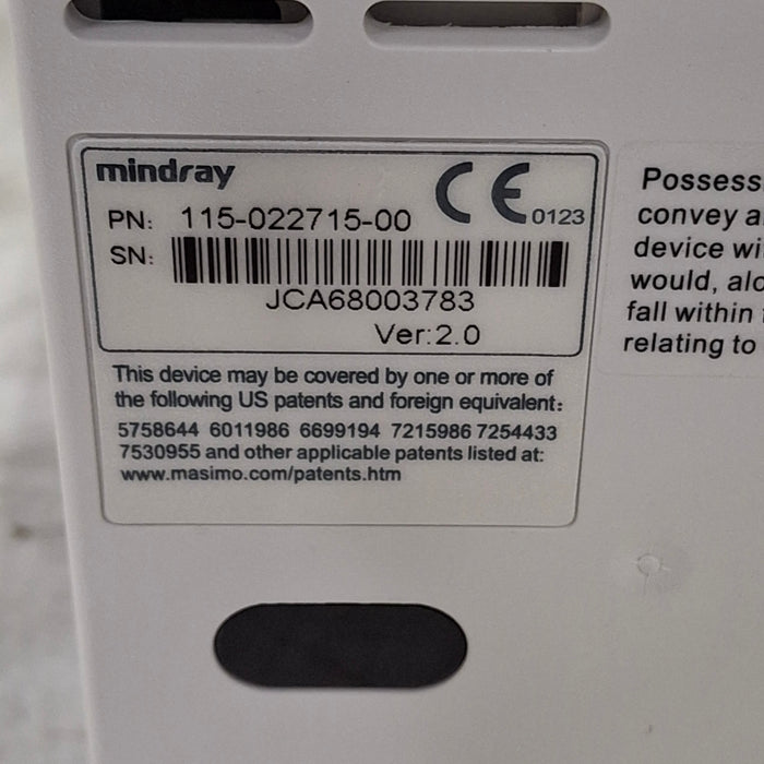 Mindray Mindray MPM w/Masimo Module for DPM6/7 Patient Monitors reLink Medical