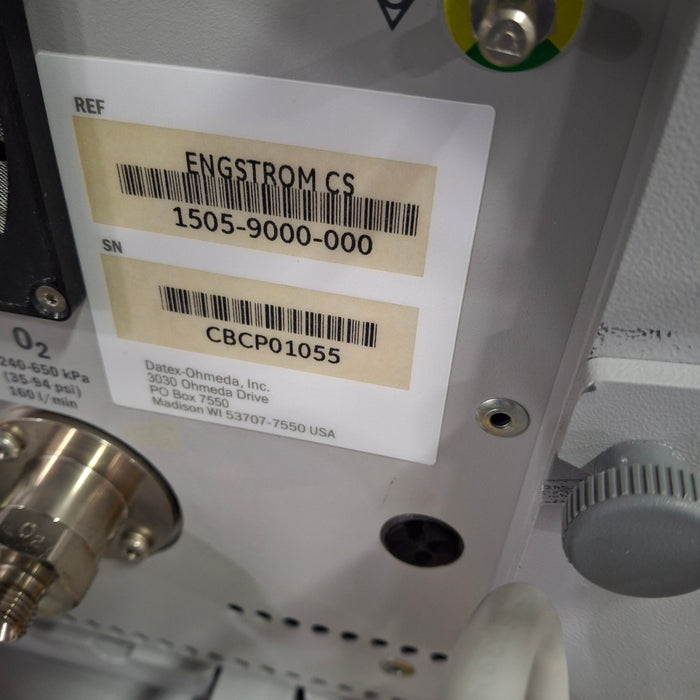 GE Healthcare GE Healthcare Engstrom Carestation Ventilator Respiratory reLink Medical