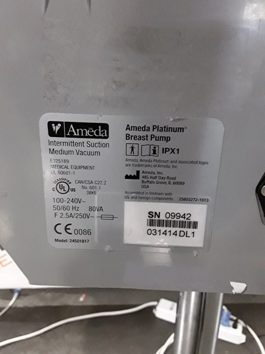 Ameda Platinum Breast Pump