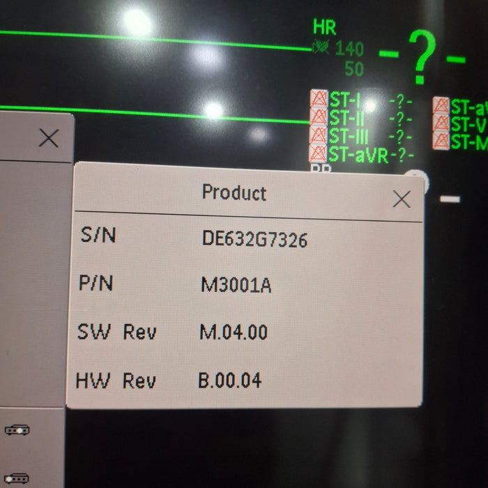 Philips M3001A-A03C06 Masimo SpO2, NIBP, ECG, Temp, IBP MMS Module