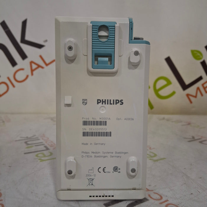 Philips M3001A-A03C06 Masimo SpO2, NIBP, ECG, Temp, IBP MMS Module