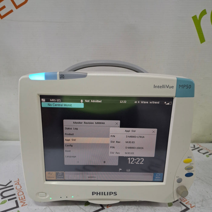 Philips Philips IntelliVue MP50 Patient Monitor Patient Monitors reLink Medical