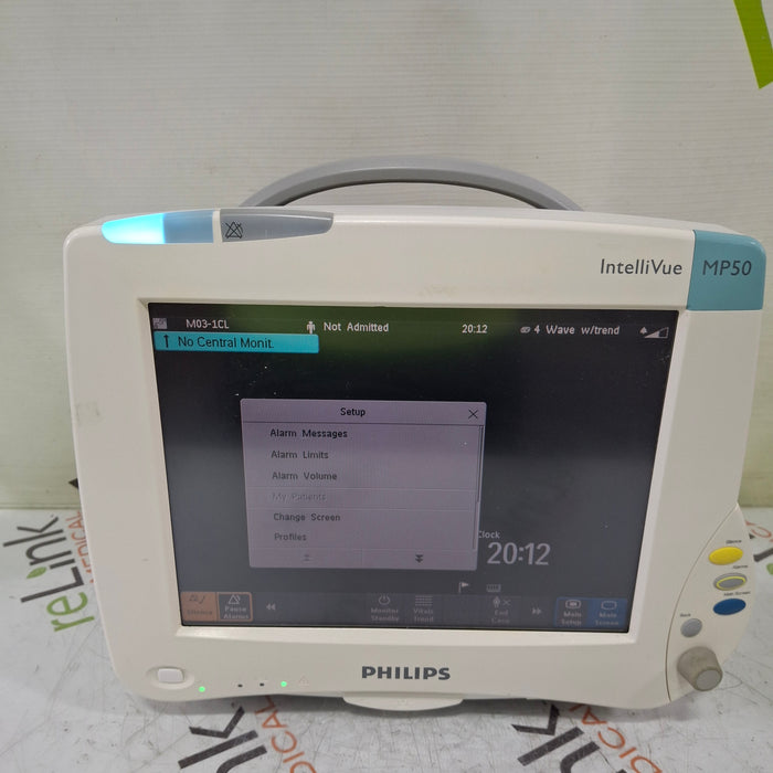 Philips IntelliVue MP50 Patient Monitor
