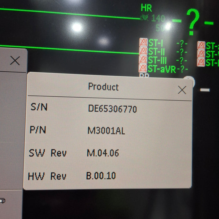 Philips Philips M3001AL-A05C06 Masimo Rainbow SpO2, NIBP, ECG, Temp, IBP MMS Module Patient Monitors reLink Medical