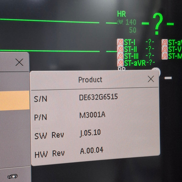 Philips M3001A-A03C06 Masimo SpO2, NIBP, ECG, Temp, IBP MMS Module