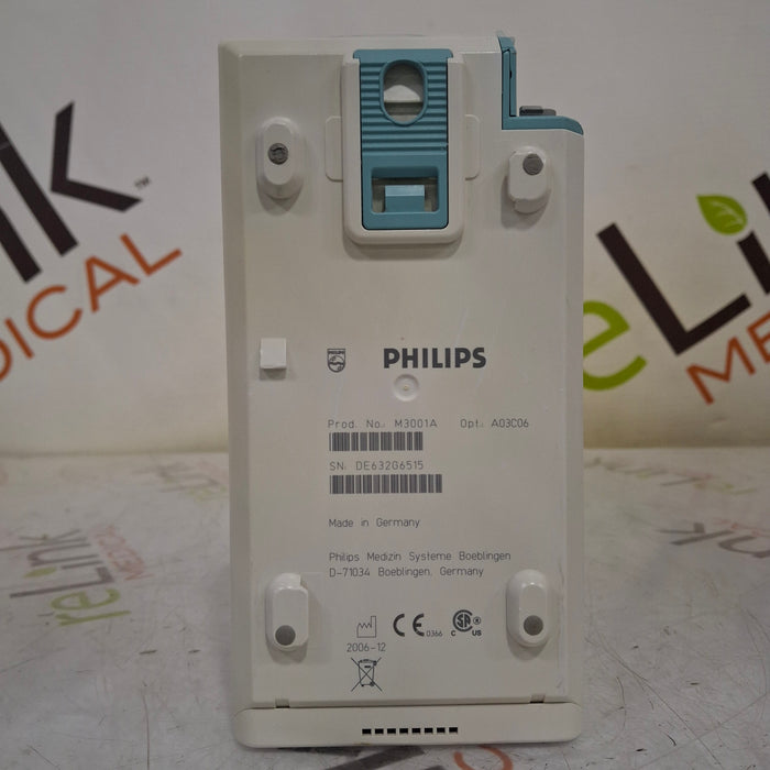 Philips M3001A-A03C06 Masimo SpO2, NIBP, ECG, Temp, IBP MMS Module