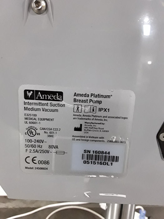 Ameda Platinum Breast Pump