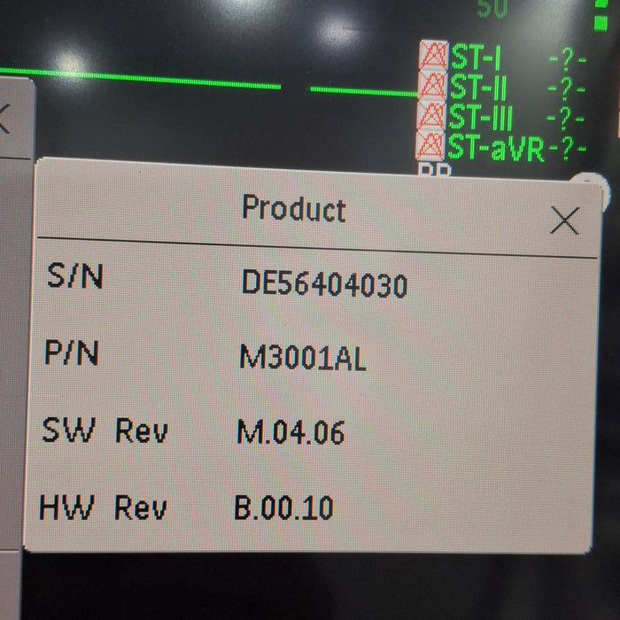 Philips Philips M3001AL-A05C06 Masimo Rainbow SpO2, NIBP, ECG, Temp, IBP MMS Module Patient Monitors reLink Medical