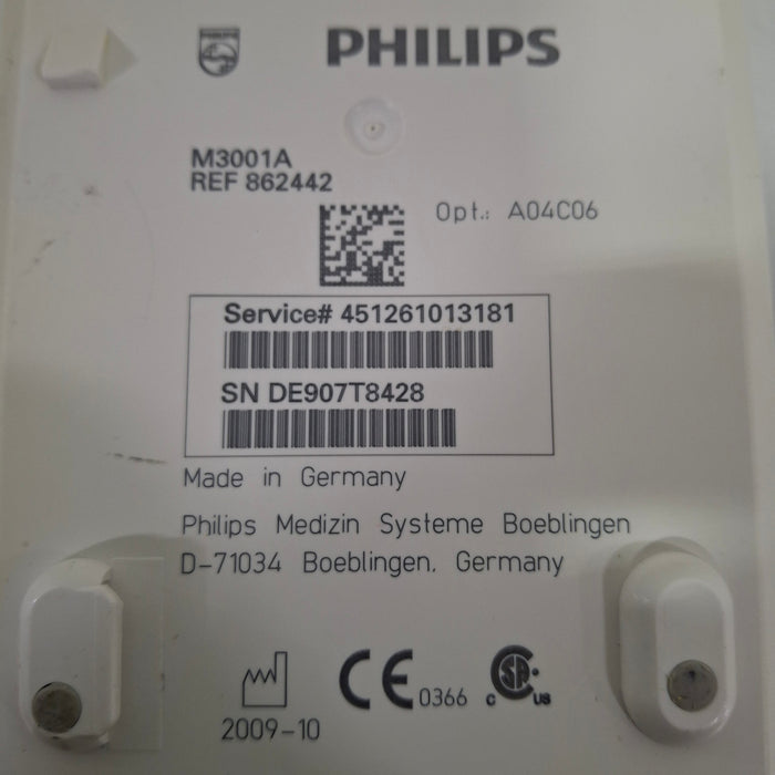 Philips M3001A-A04C06 OxiMax SpO2, NIBP, ECG, Temp, IBP MMS Module
