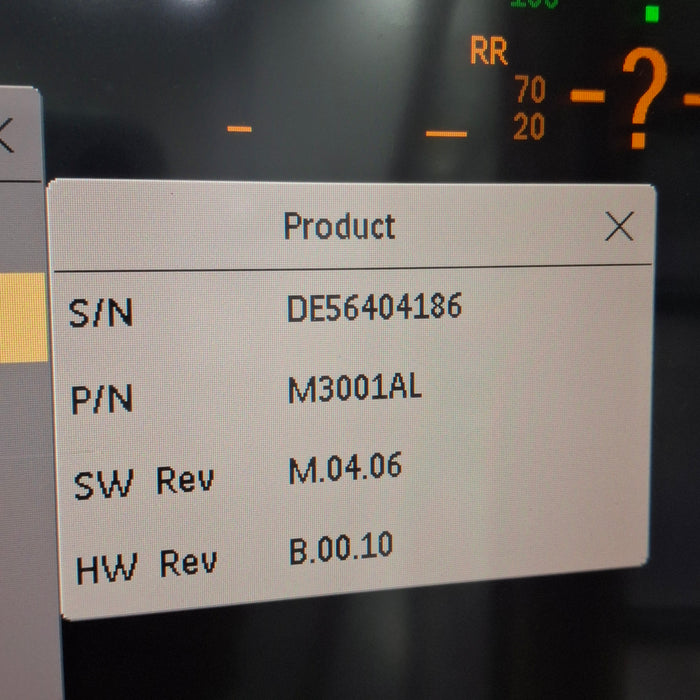 Philips Philips M3001AL-A05C06 Masimo Rainbow SpO2, NIBP, ECG, Temp, IBP MMS Module Patient Monitors reLink Medical