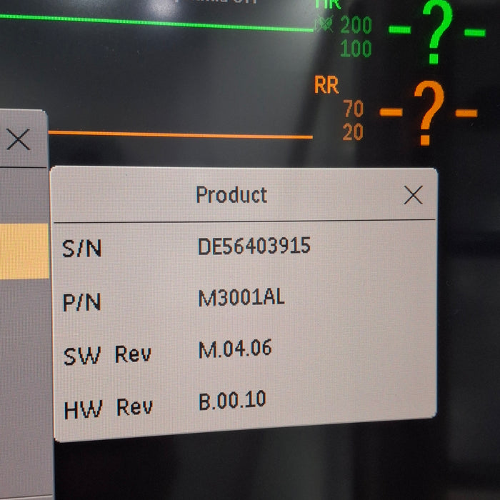 Philips Philips M3001AL-A05C06 Masimo Rainbow SpO2, NIBP, ECG, Temp, IBP MMS Module Patient Monitors reLink Medical