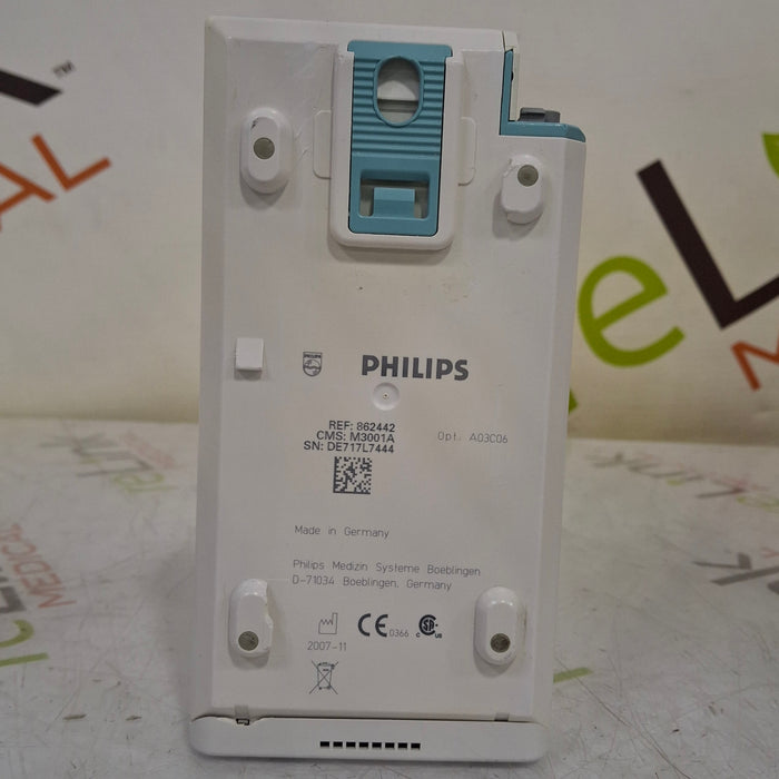 Philips M3001A-A03C06 Masimo SpO2, NIBP, ECG, Temp, IBP MMS Module