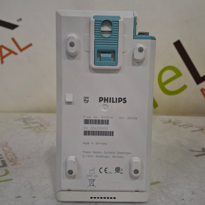 Philips M3001A-A03C06 Masimo SpO2, NIBP, ECG, Temp, IBP MMS Module