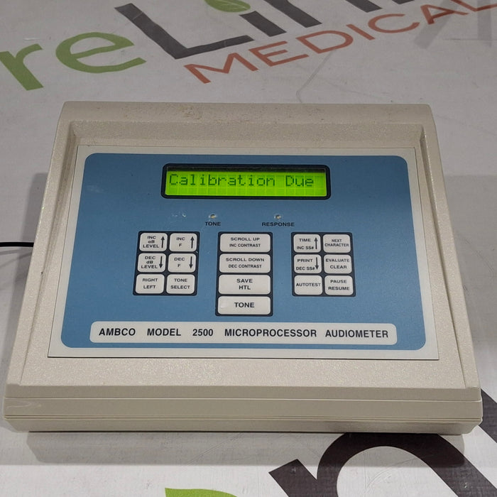 Ambco Model 2500 Microprocessor Audiometer