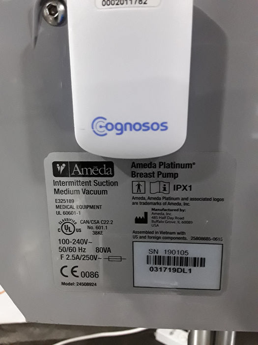 Ameda Platinum Breast Pump