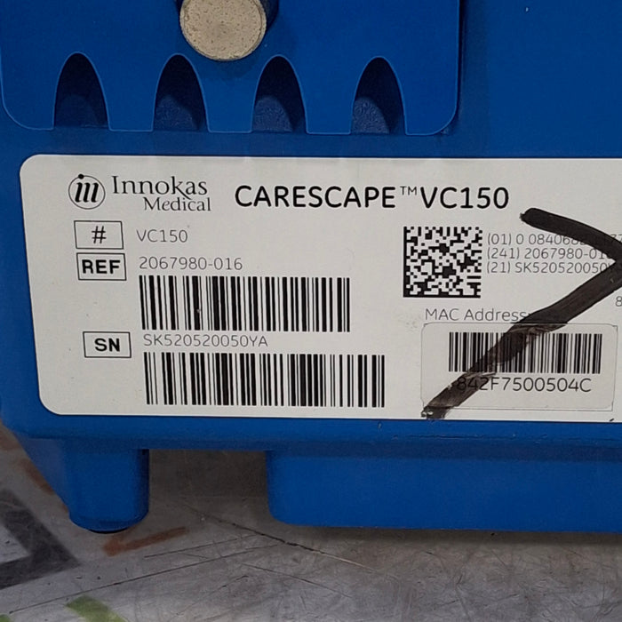 GE Healthcare GE Healthcare Carescape VC150 Vital Signs Monitor Patient Monitors reLink Medical