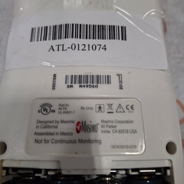 Masimo Rad-5v Handheld Pulse Oximeter Medical
