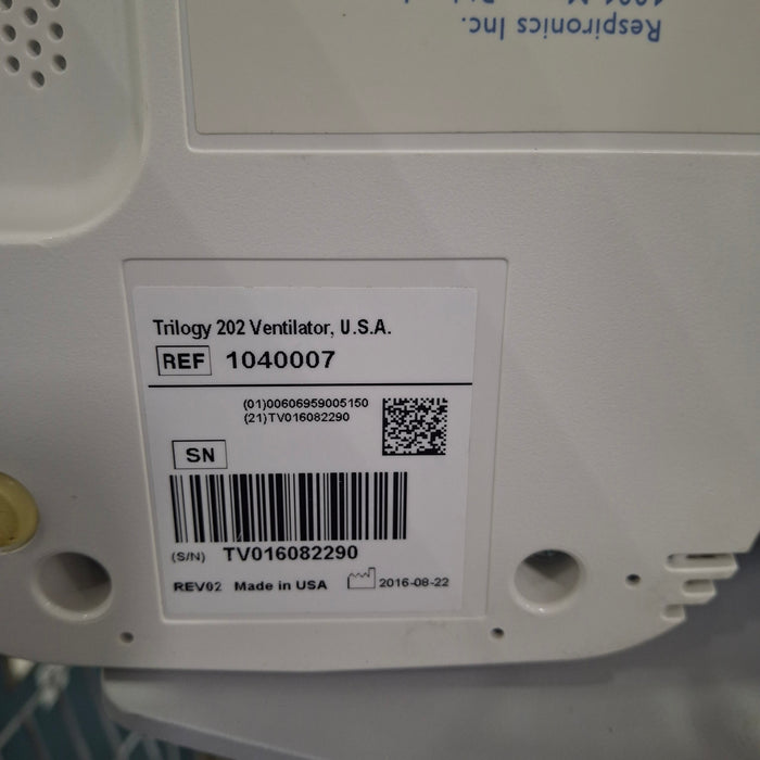 Respironics Respironics Trilogy 202 Ventilator Respiratory reLink Medical