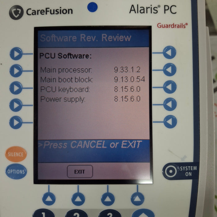 CareFusion Alaris 8015 Large Screen POC Infusion Pump