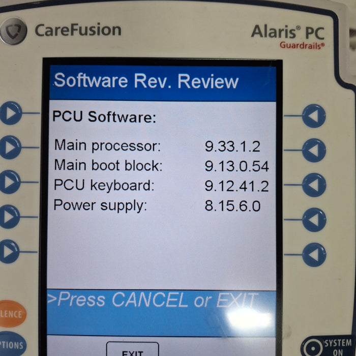 CareFusion Alaris 8015 Large Screen POC Infusion Pump