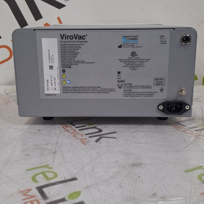 Buffalo Filter ViroVac Smoke Evacuation System