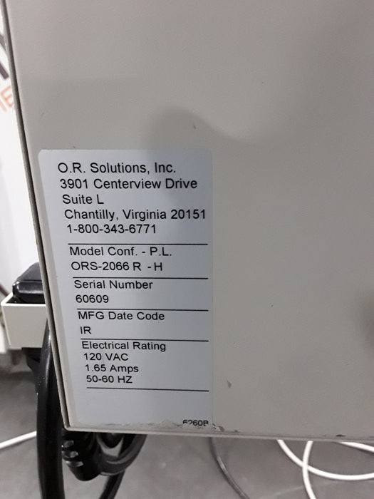 OR Solutions OR Solutions ORS-2066R Solution Warmer Surgical Equipment reLink Medical