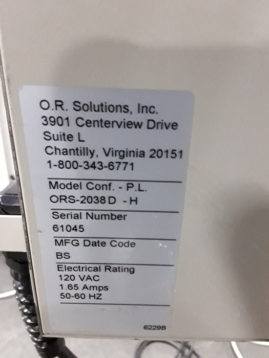 OR Solutions OR Solutions ORS-2038D Solution Warmer Surgical Equipment reLink Medical