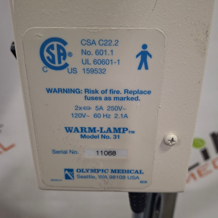 Olympic Medical Model 31 Warm Lamp
