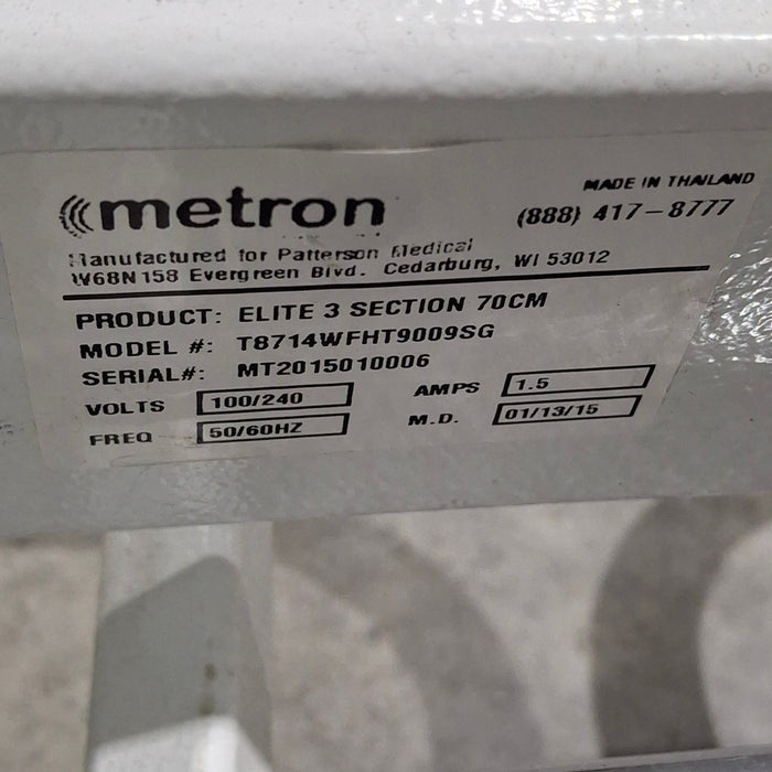 Metron Medical Elite 3 Section Treatment Table