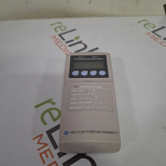 Nellcor Nellcor NPB-40 Pulse Oximeter Patient Monitors reLink Medical