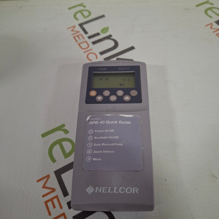 Nellcor Nellcor OxiMax NPB40 Pulse Oximeter Patient Monitors reLink Medical