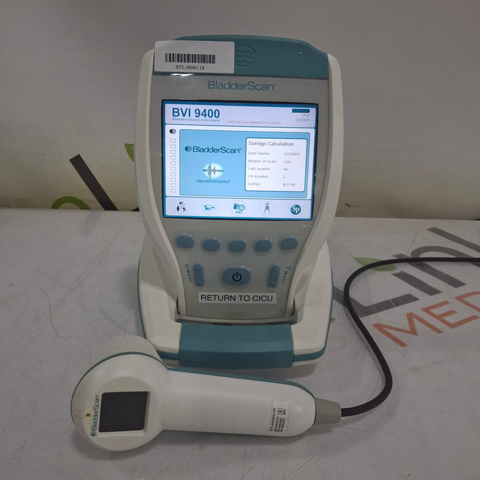 Verathon Medical, Inc BVI 9400 Bladderscan