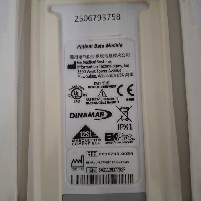 GE Healthcare GE Healthcare PDM Masimo Patient Data Module Patient Monitors reLink Medical