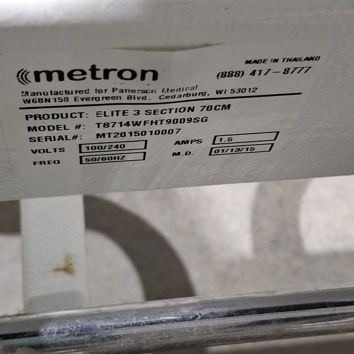 Metron Medical Elite 3 Section Treatment Table