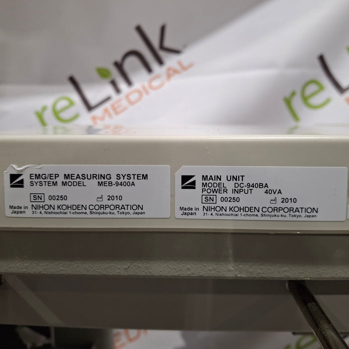 Nihon Kohden Nihon Kohden Neuropack JB-944BK EMG EEG EMG Sleep Systems reLink Medical