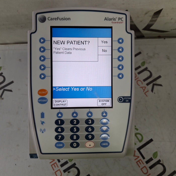 CareFusion Alaris 8015 Large Screen POC Infusion Pump