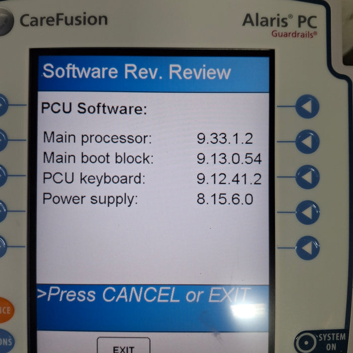 CareFusion Alaris 8015 Large Screen POC Infusion Pump