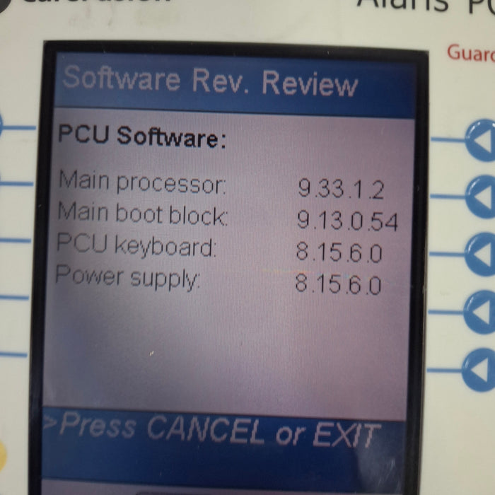 CareFusion CareFusion Alaris 8015 Small Screen POC Infusion Pump Infusion Pump reLink Medical
