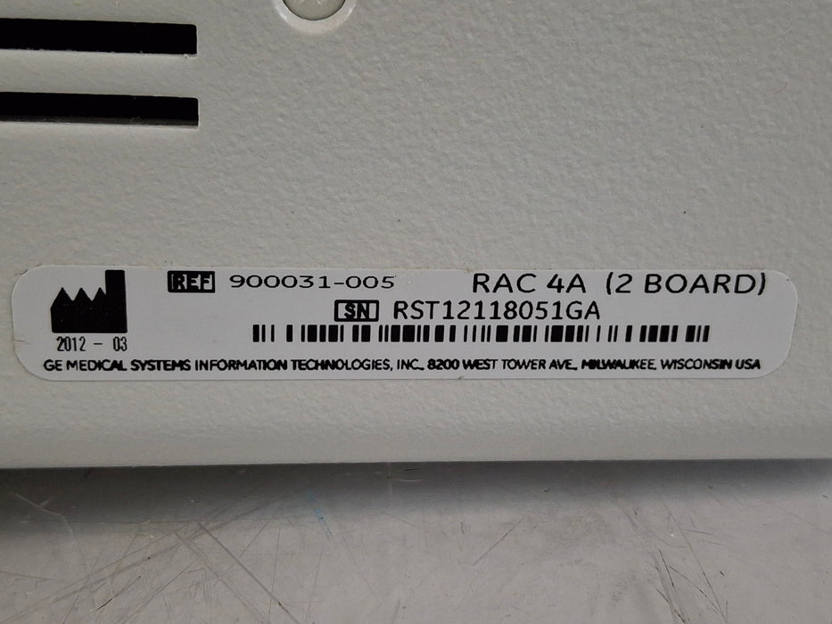 GE Healthcare TRAM-RAC 4A Module Rack